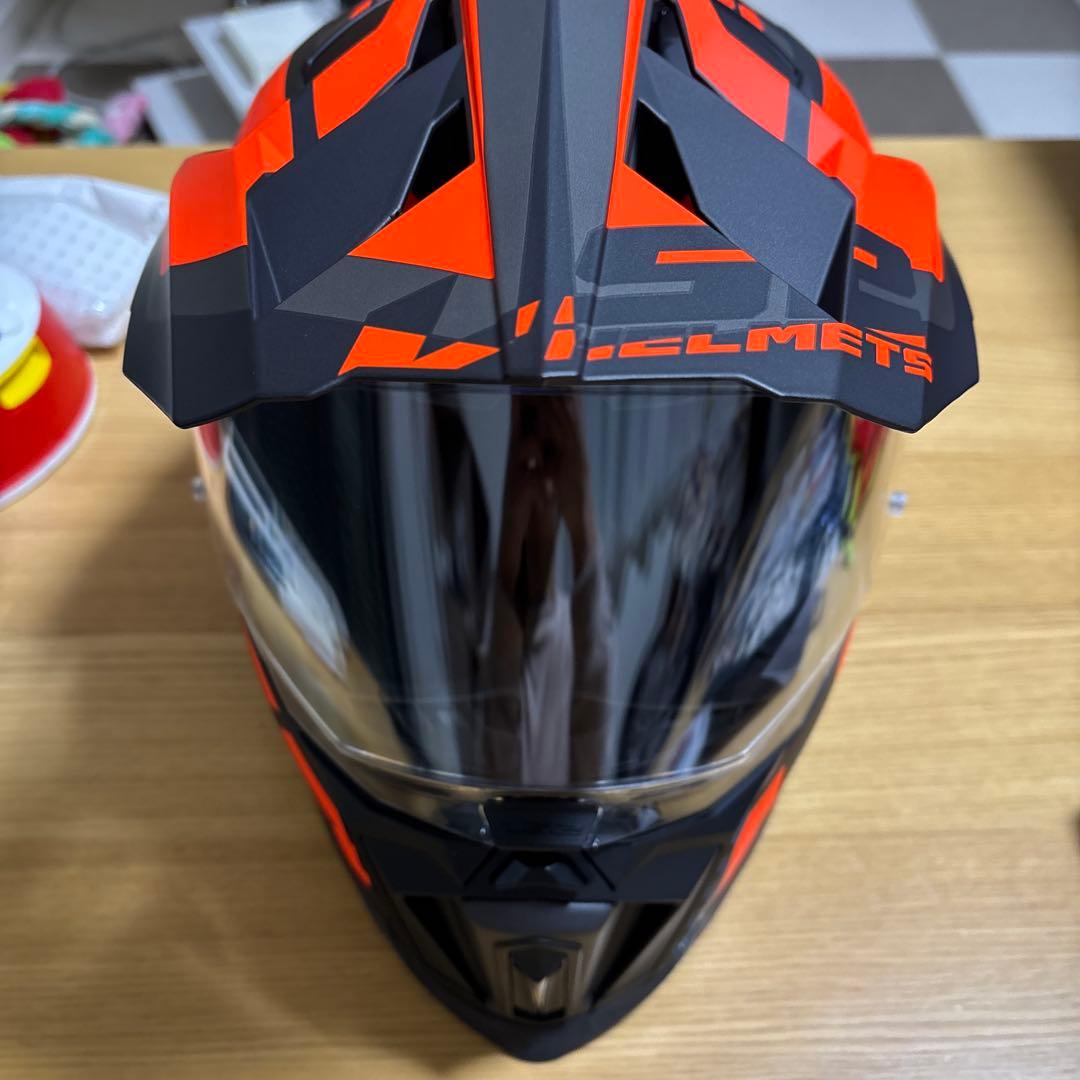 LS2 MX701 Explorer フルフェイスヘルメット　インカム付き