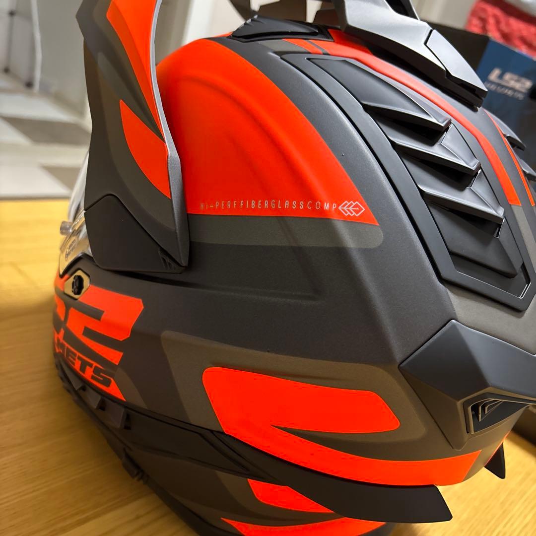 LS2 MX701 Explorer フルフェイスヘルメット　インカム付き