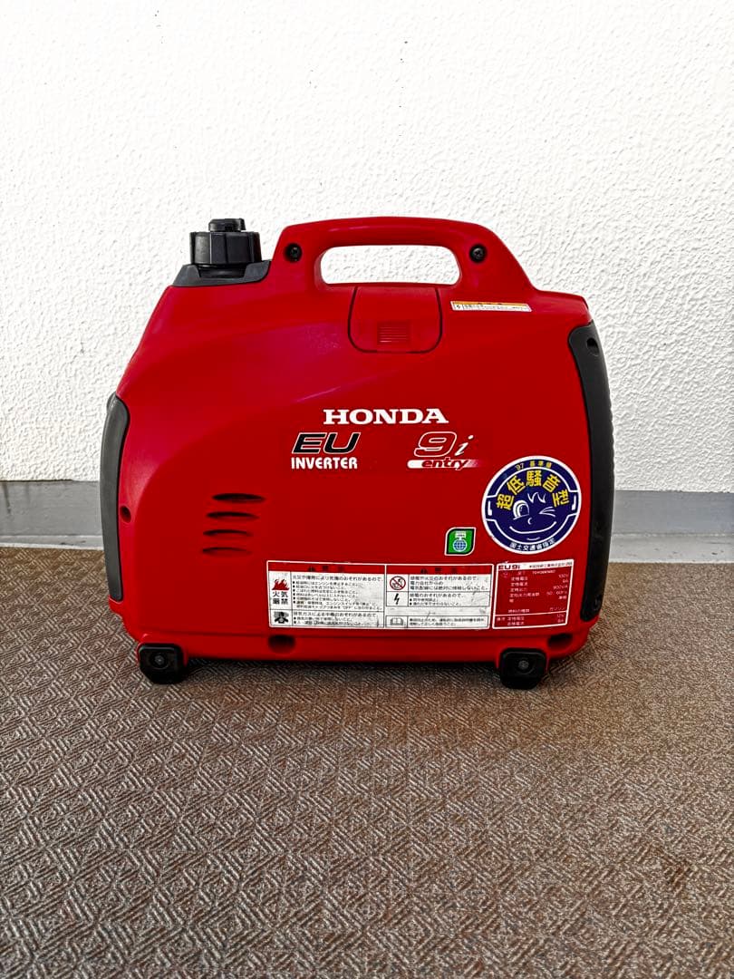値段間違ってました！ HONDA EU9i インバーター発電機 レッド