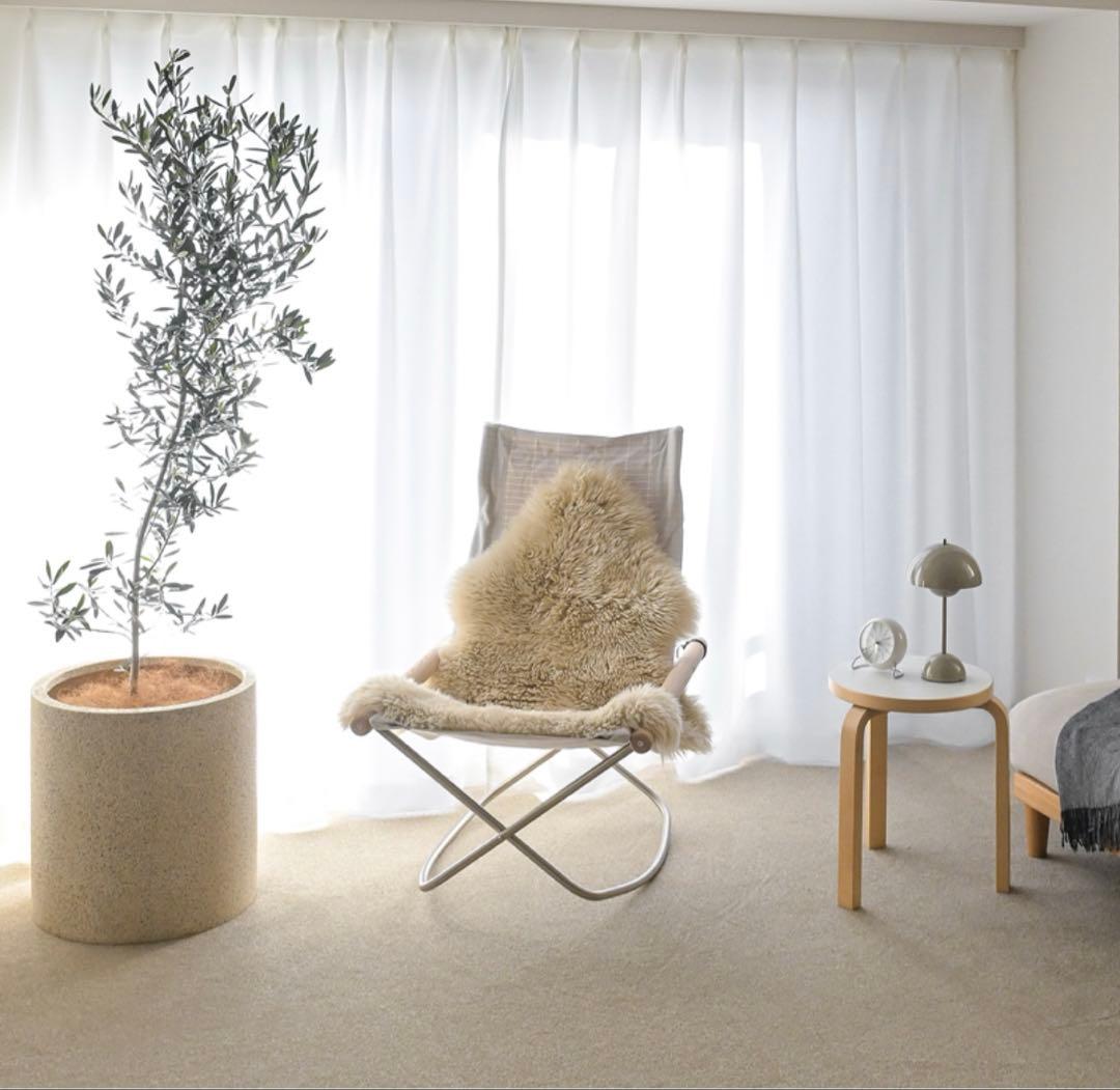 美品　リセノ　uvカット99%カーテン　SUNNY