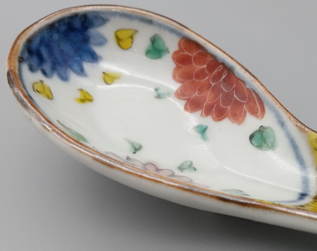 松浦コータロー 色絵 レンゲ 蓮華 A