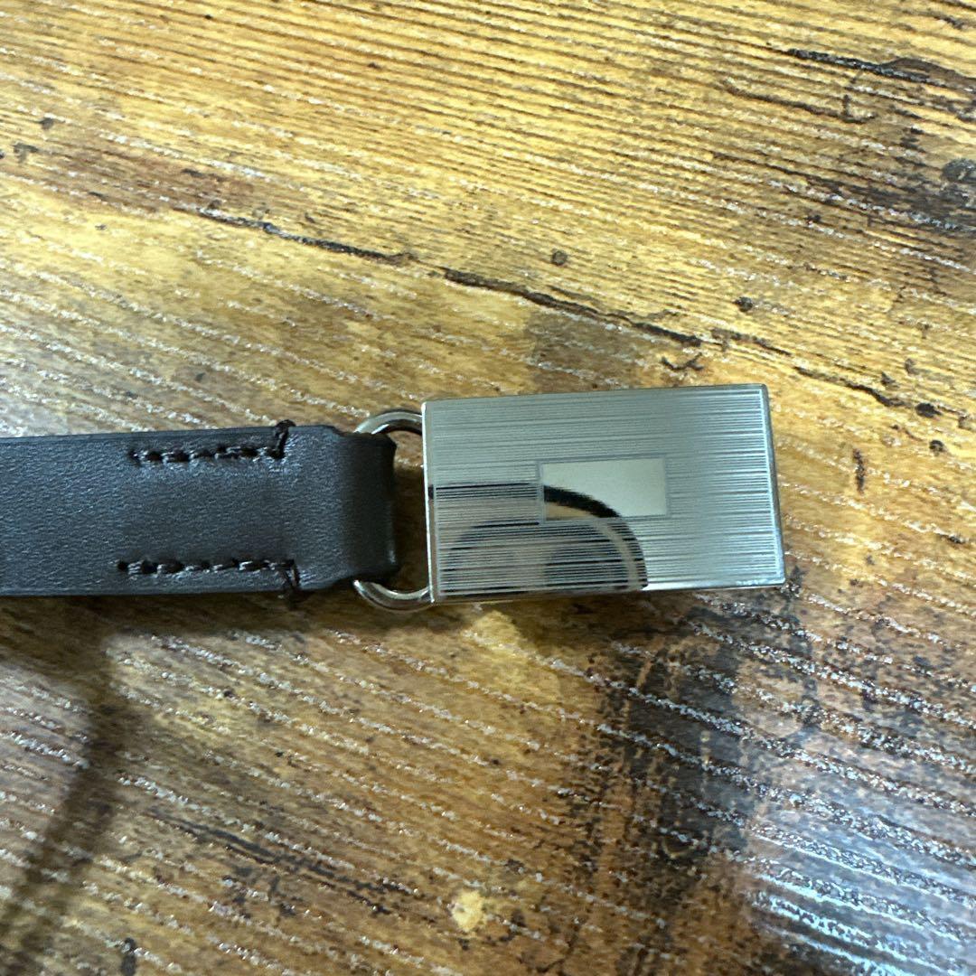 AURALEE オーラリー　Slide Buckle Belt brown