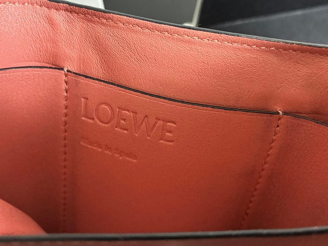 【美品】LOEWE ロエベ 三つ折り財布 ウォレット ベージュ