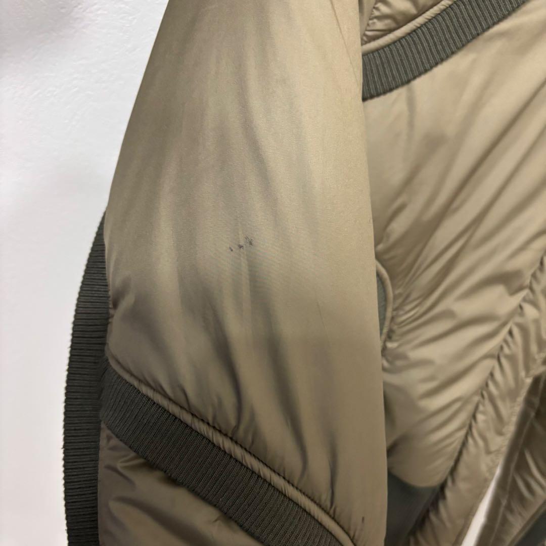 ジャケット・アウター BEEDEN SWITCHING RIB 2WAY PUFFER JACKET