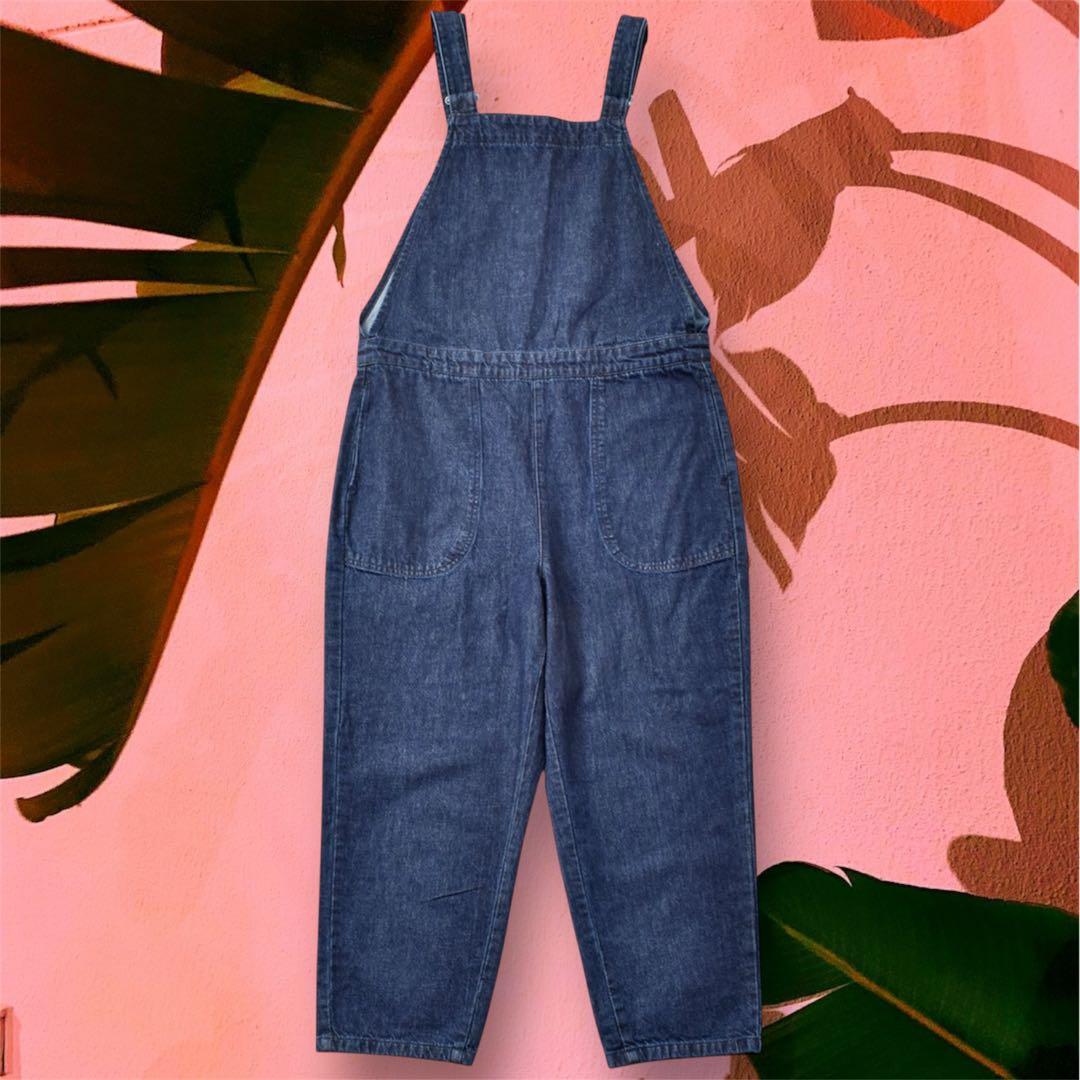 日本製 新品タグ付 ダントンDANTON デニムサロペットパンツ オーバーオール