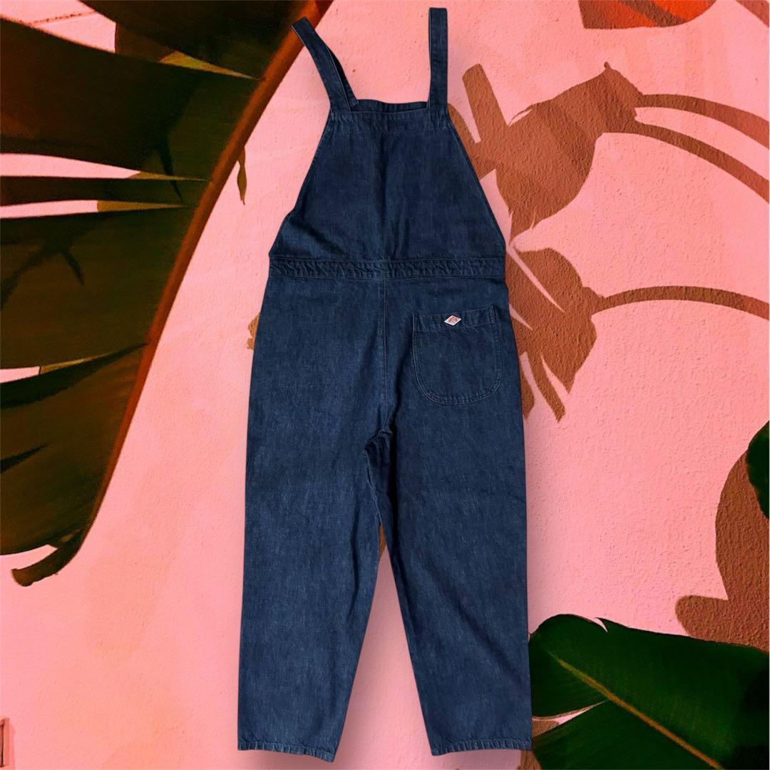 日本製 新品タグ付 ダントンDANTON デニムサロペットパンツ オーバーオール