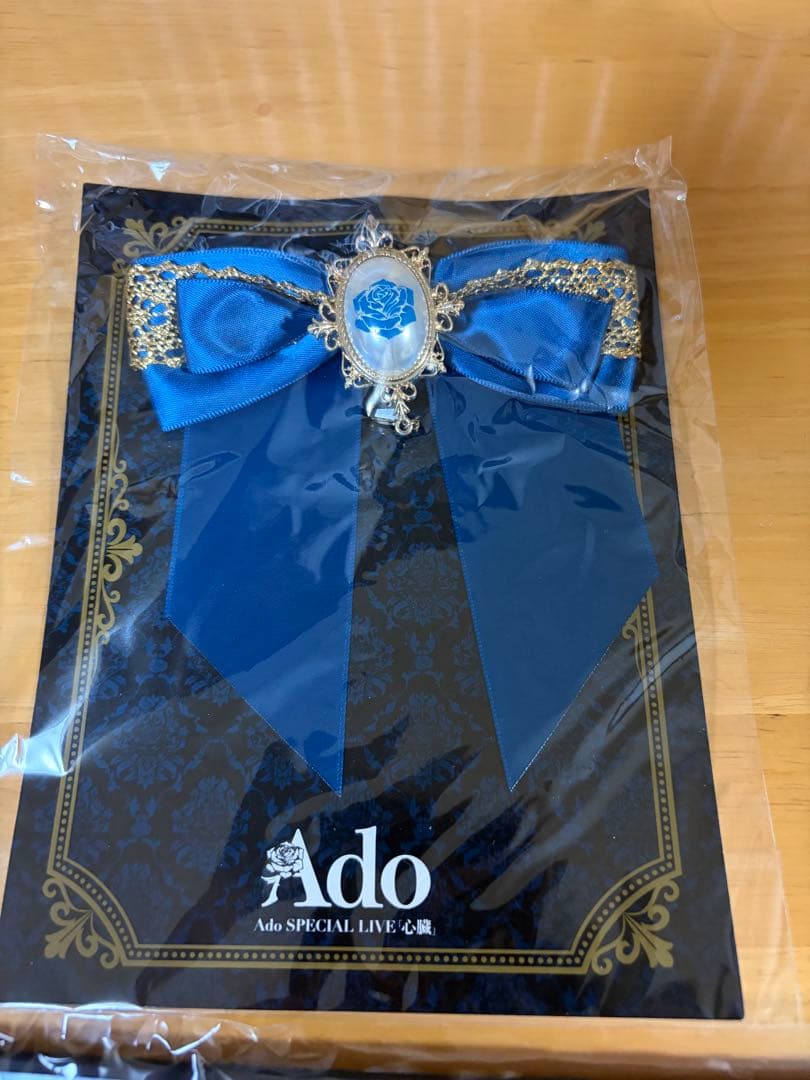 Ado 心臓 VIP 特典 ブリザードフラワー&ブローチ　リストバンド　銀テ