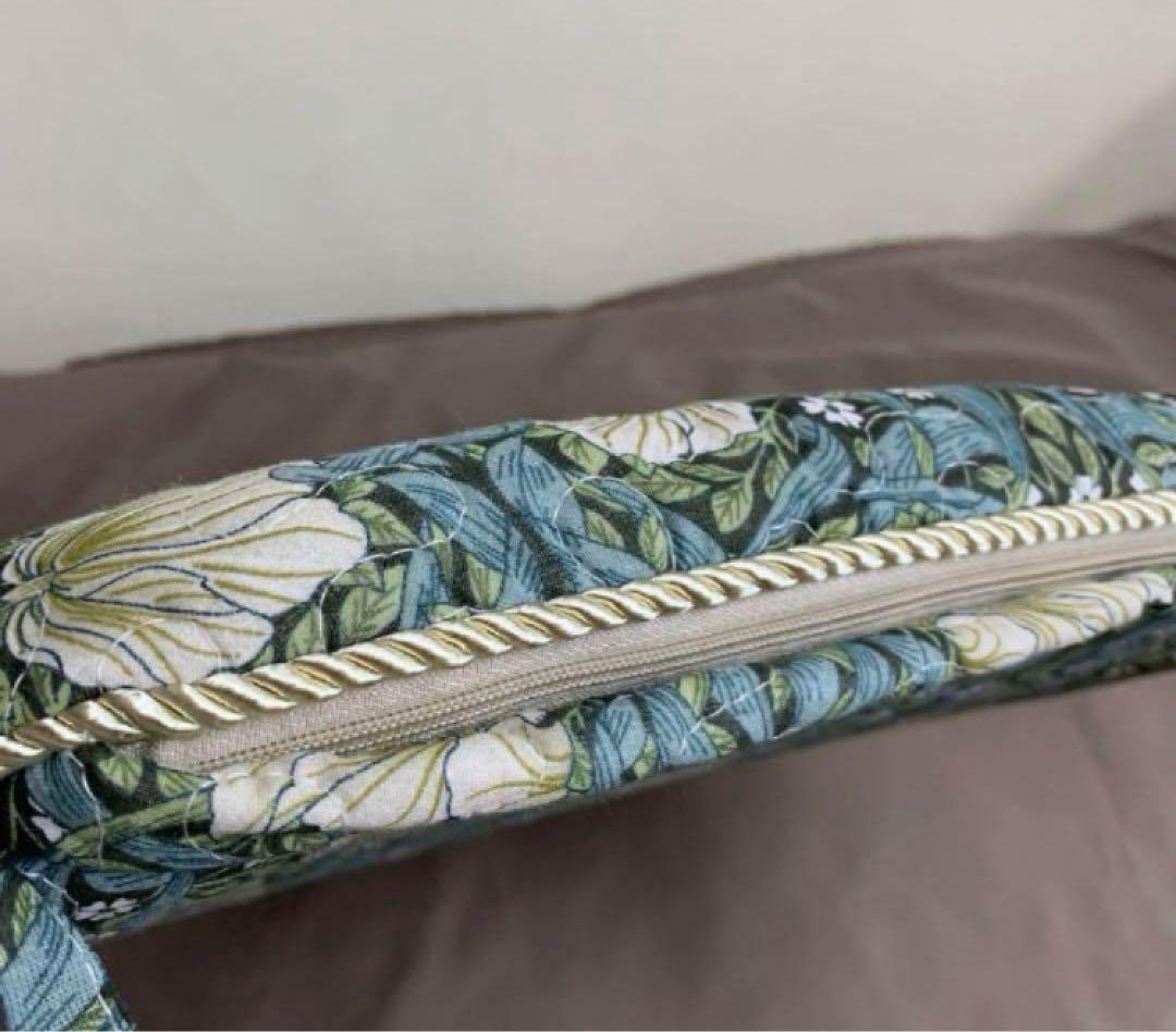 ピンパネル柄　ダイニングシートクッション　4枚セット