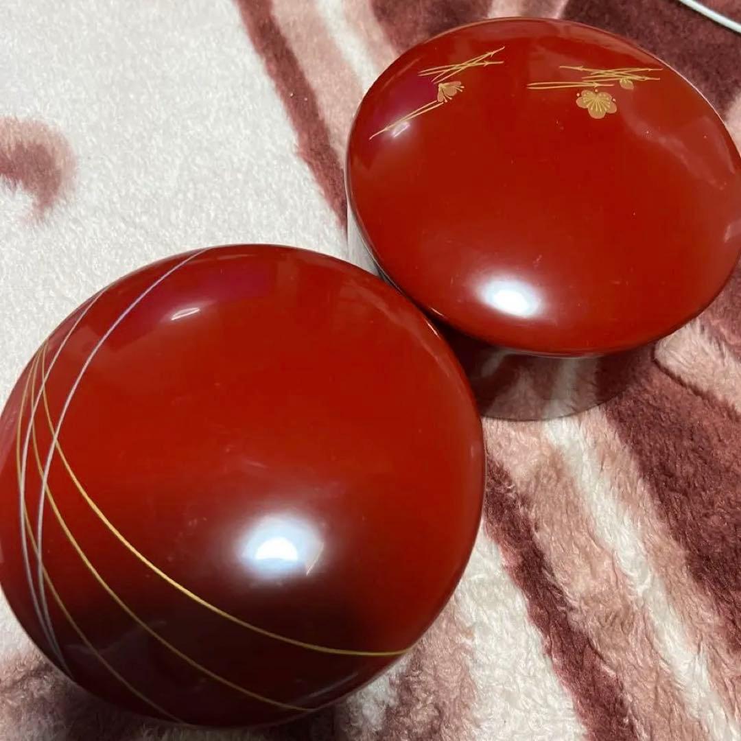 川連漆器　姫重　重なる　一段でも　本漆天然木純国産　曲げわっぱ