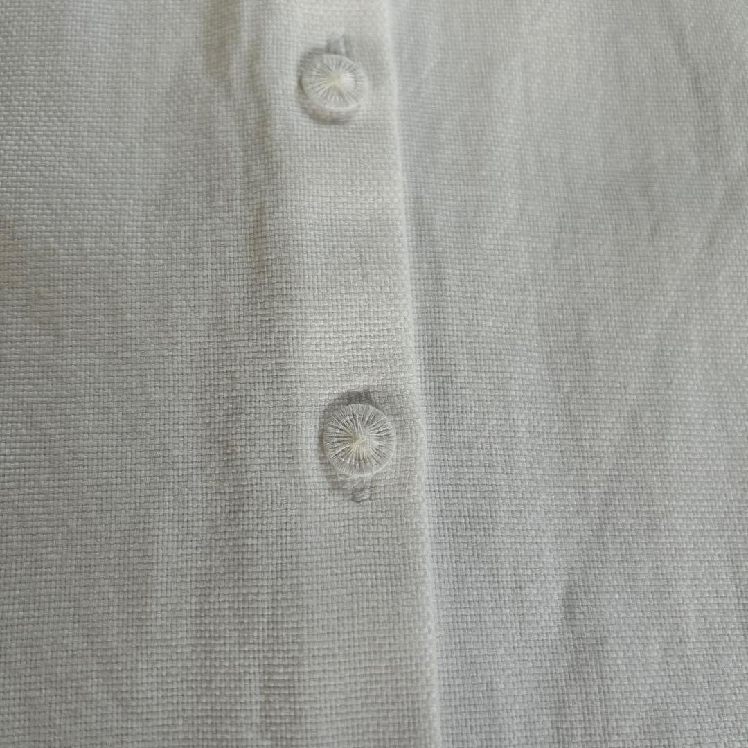 ミナペルホネン　丸襟ブラウス　フレンチスリーブブラウス　ミナペルホネンブラウス