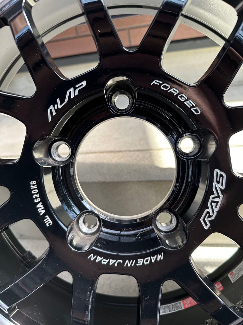 ジムニーシエラ・ノマド　レイズ　A LAP タイヤホイール5本