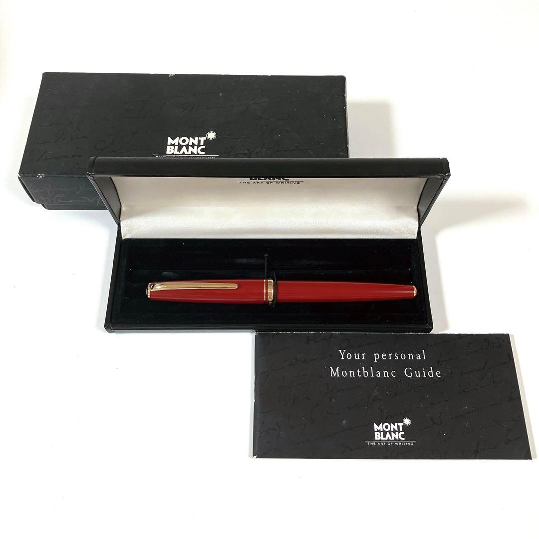箱付☆ モンブラン 万年筆 ジェネレーション レッド ゴールド