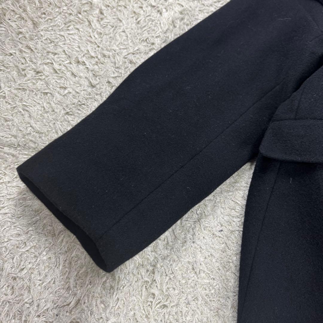 ベイジ 24AW BORNIOL ビックカラーコクーンコート 黒 M