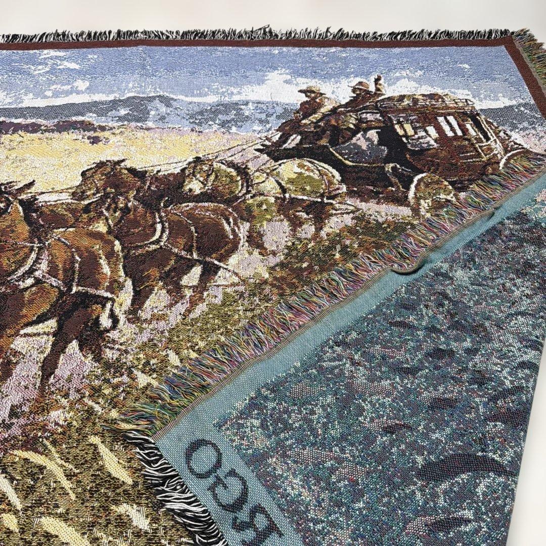 馬車　マルチカバー　ソファカバー　ヴィンテージラグ　132x175