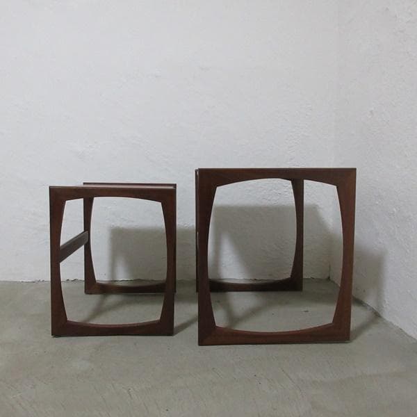 イギリス ビンテージ 家具 ネストテーブル サイドテーブル 入れ子 6989d