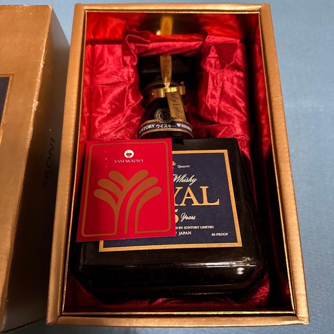未開栓　サントリー　ウィスキー　ローヤルプレミアム15年