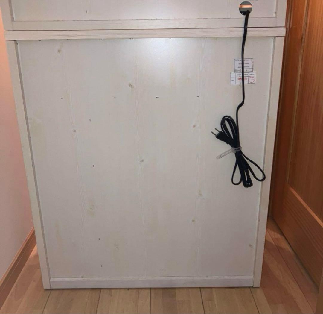 お値下げしました！！ドレッサー　鏡台　お洒落　ホワイト　スツール付