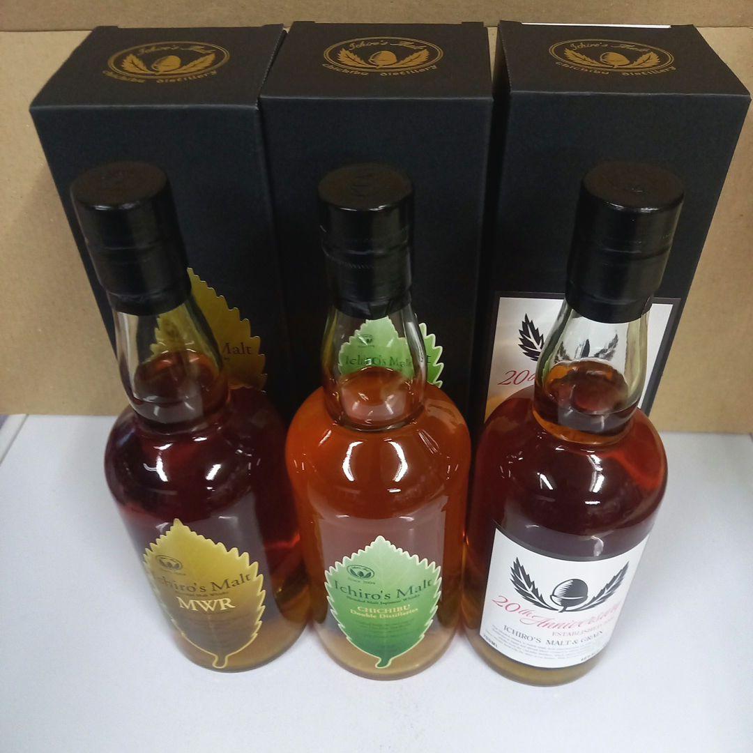 イチローズモルト◼️新DD▲20周年●ミズナラ★各1本ずつ⭐3本セット