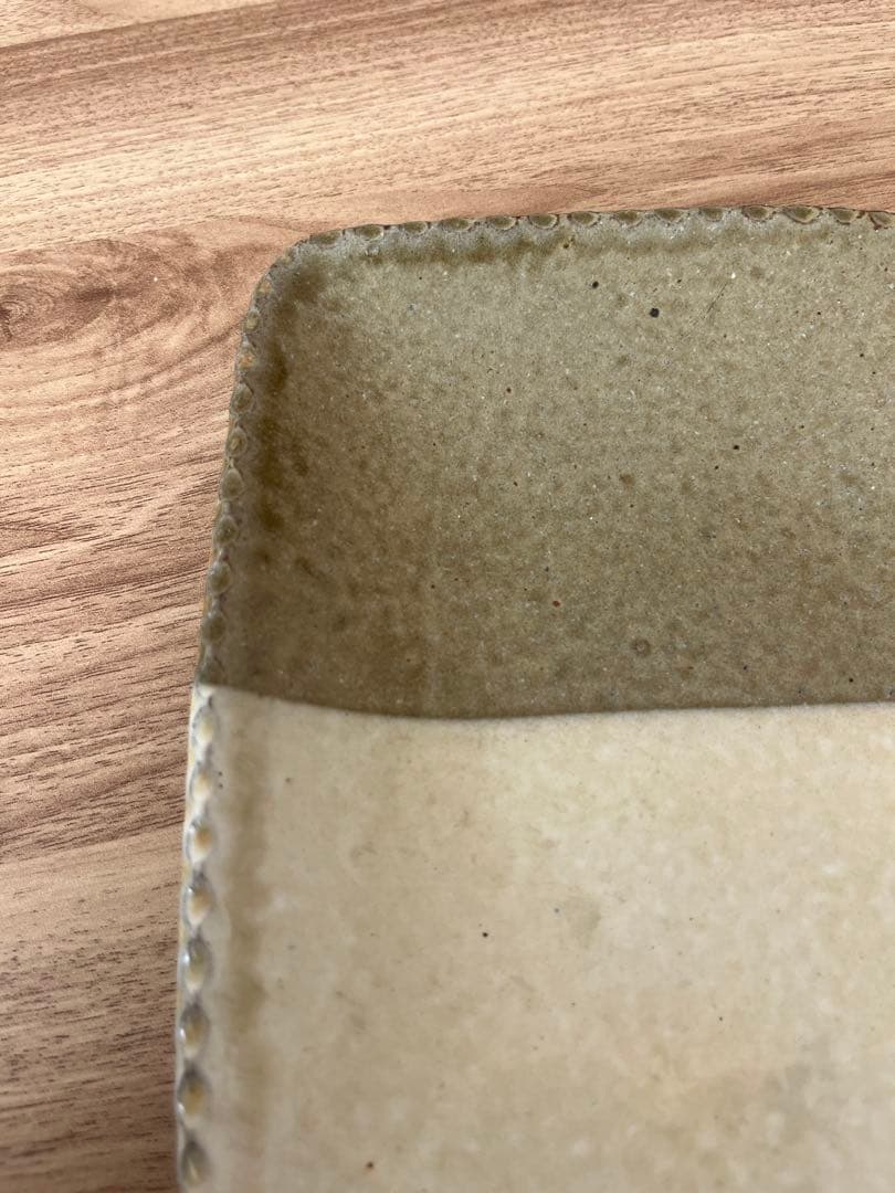 岩井窯　長角皿　2枚セット