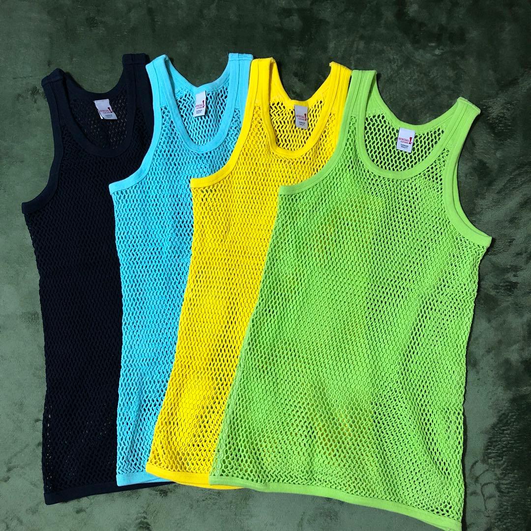 【SPECIAL1 スペシャルワン】網シャツ 4枚セット Mサイズ 美品