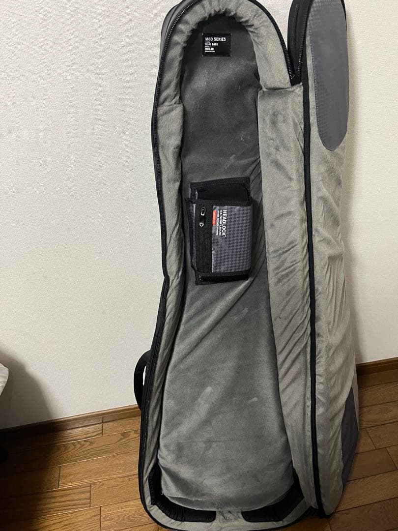 MONO M80 DUAL BASS エレキベース　ケース 2本収納可