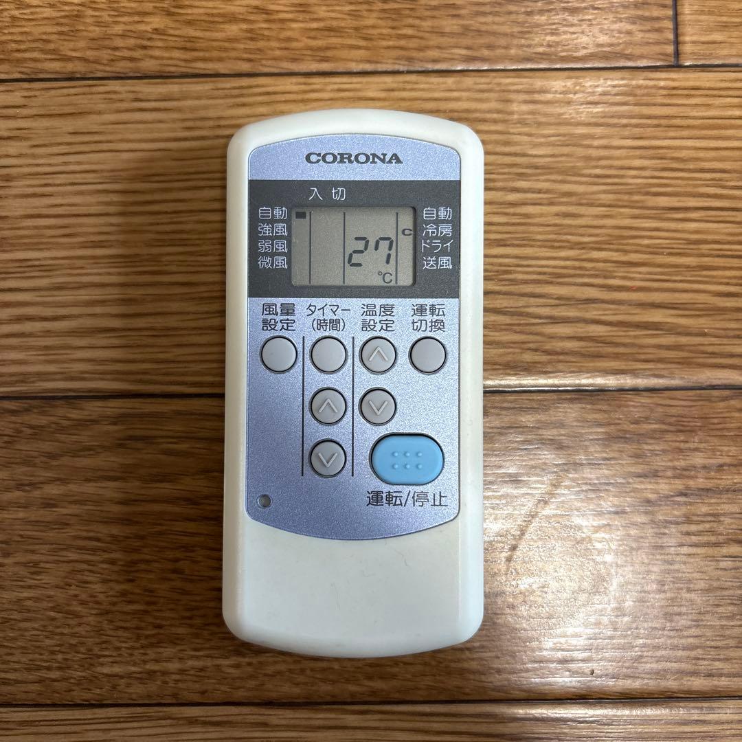 コロナ 窓用エアコン CW-1617 取付枠付き ルームエアコン