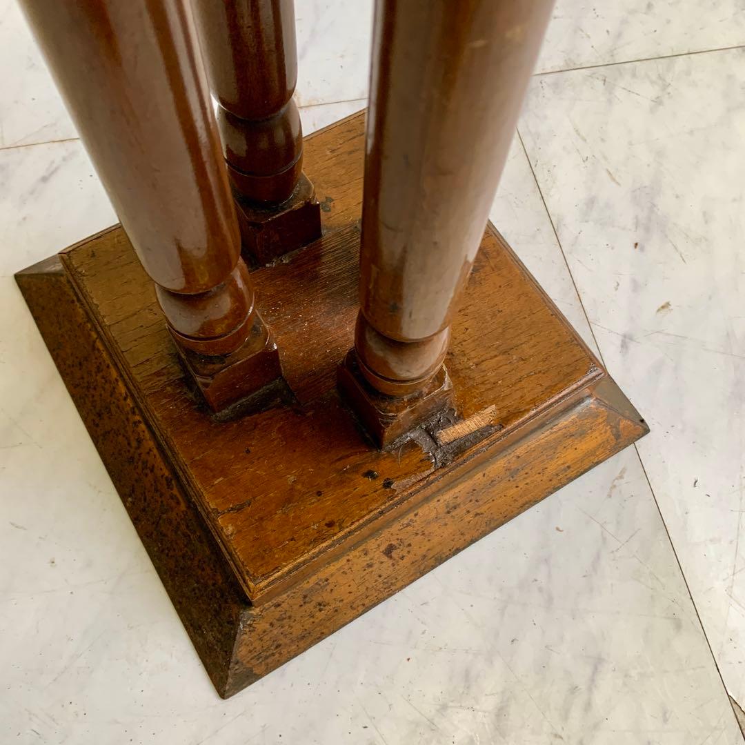 ヴィンテージ 木製 サイドテーブル レトロ 喫茶店 カフェテーブル ②