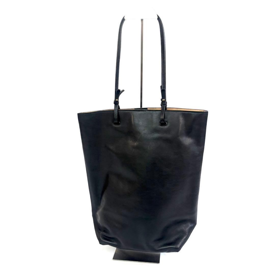 ジルサンダー トートバッグ　ブラック　レザー　JIL SANDER