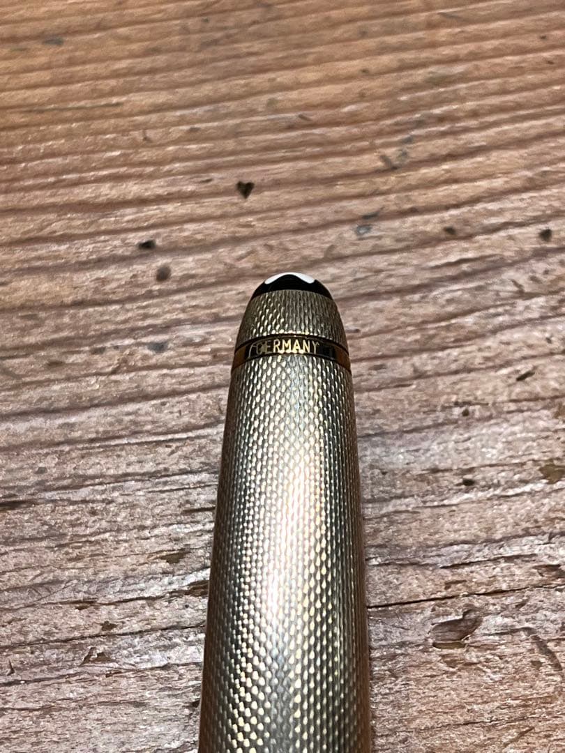 モンブランボールペン マイスターシュテュック ソリテール スターリングシルバー