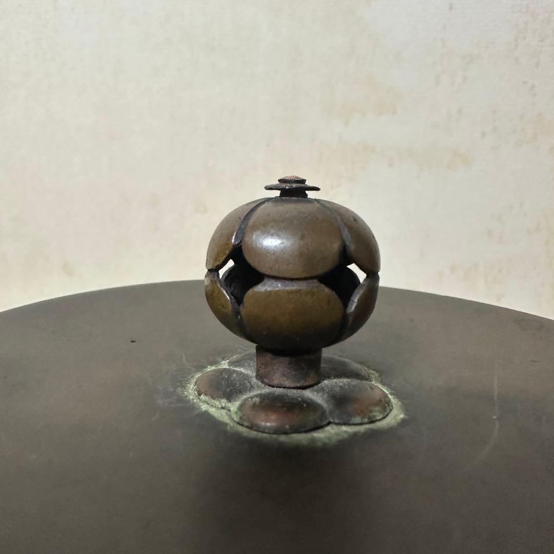 龍文堂　鉄瓶　蓋のみ