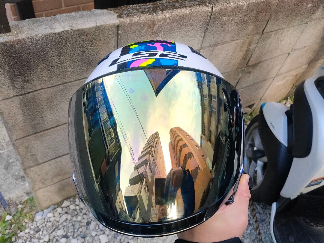 LS2 COPTER (コプター) インナーバイザー付バイクヘルメット