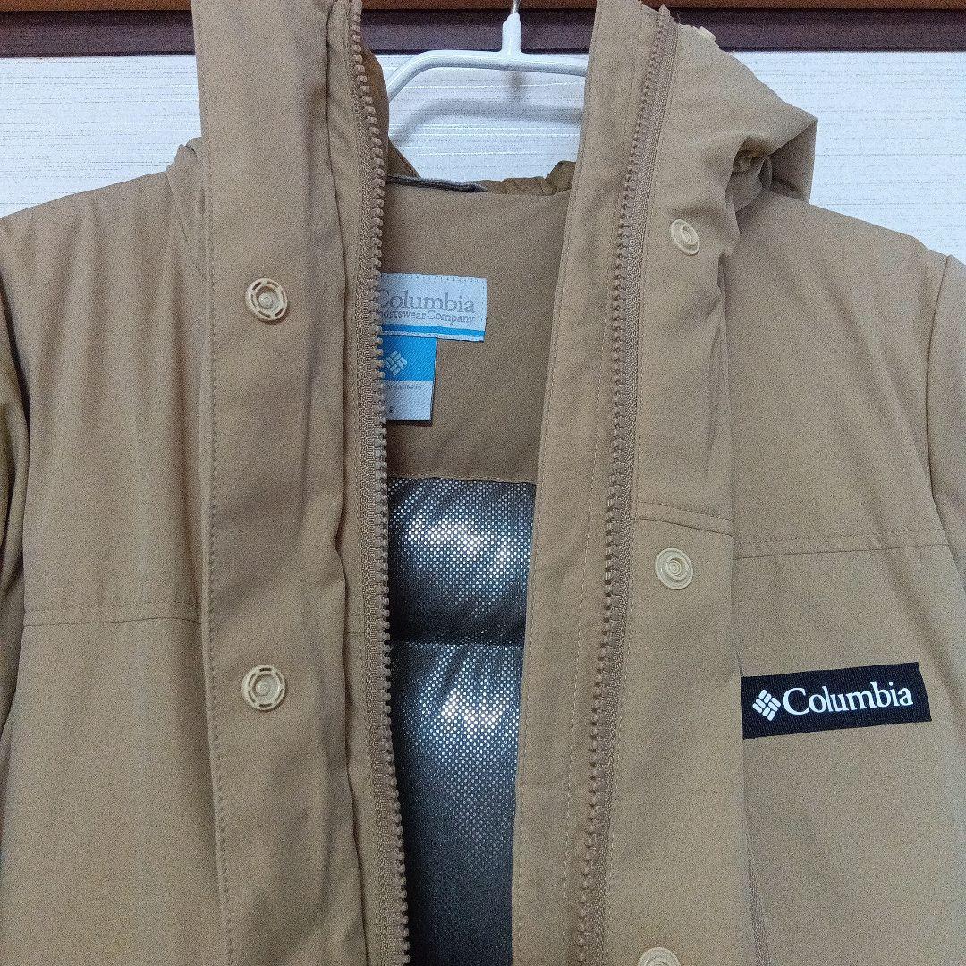 コロンビアダウン　ベージュ
