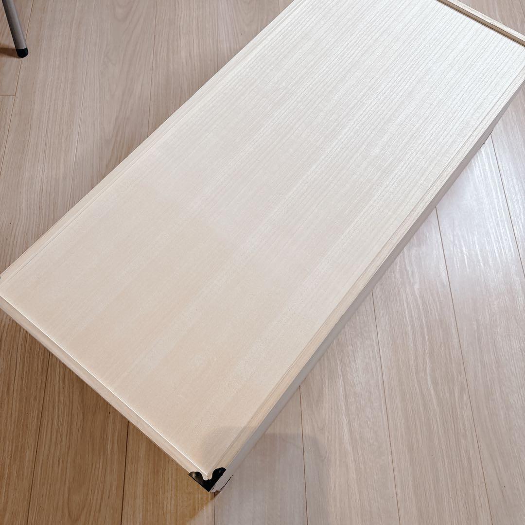 美品★桐の衣装箱　着物・和服・衣装　桐ダンス2段　昭和レトロ