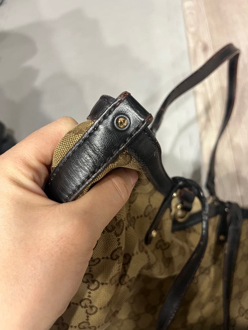 Gucci トートバッグ ベージュ/ブラウン