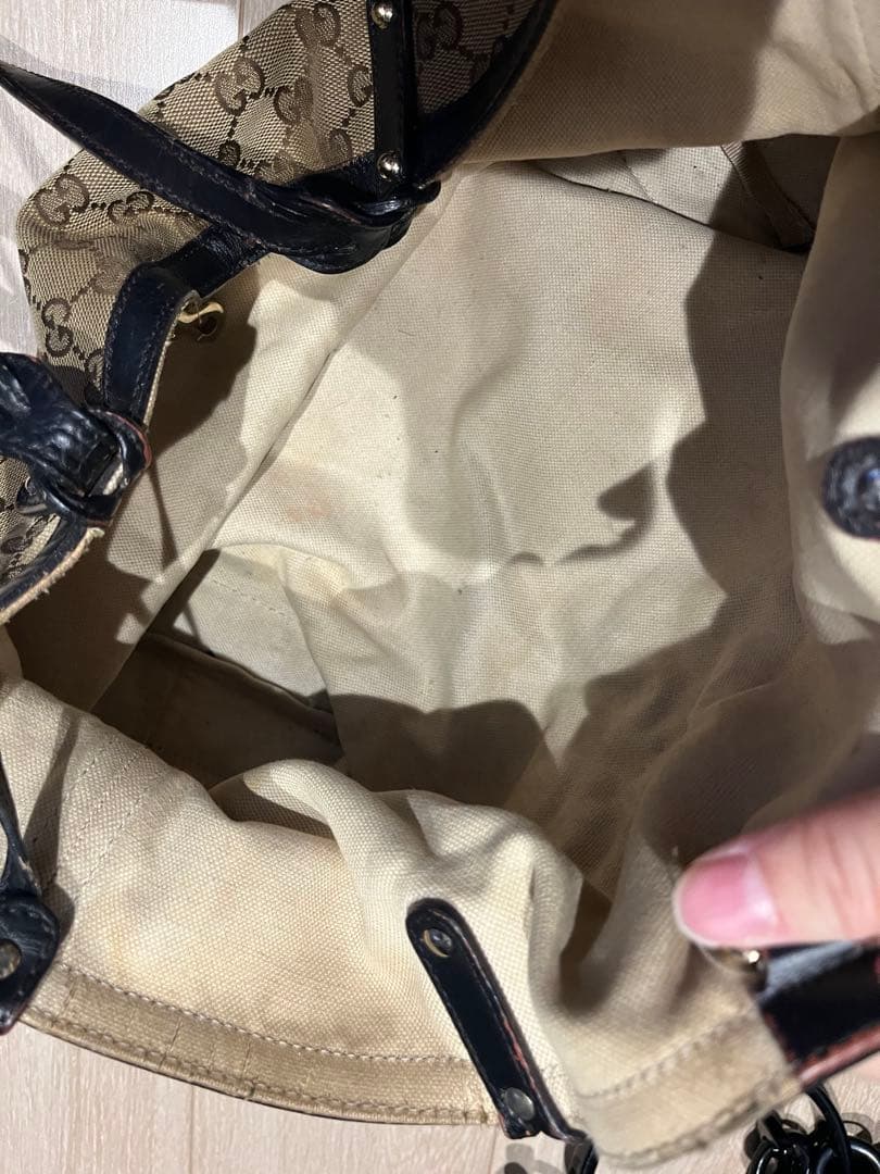 Gucci トートバッグ ベージュ/ブラウン