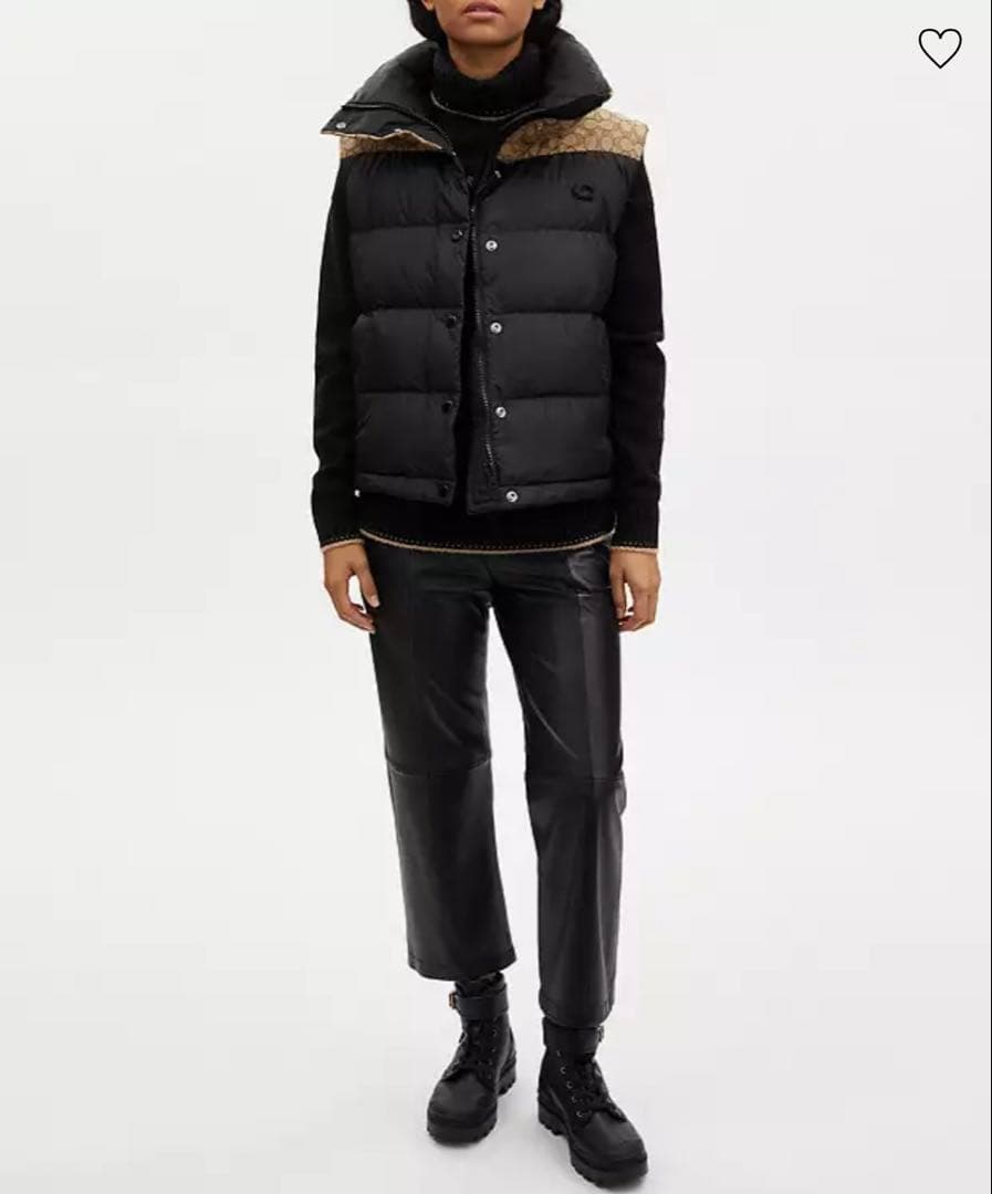 COACH ダウンベスト Lサイズ