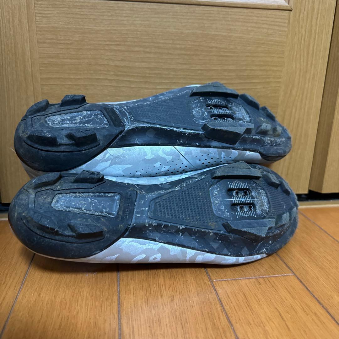 シマノ　SH-RX800 SPD シルバー 42サイズ(26.5cm) グラベル