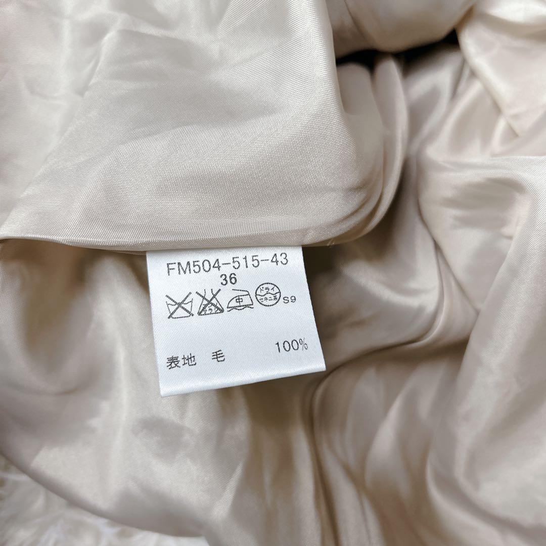 バーバリーノバチェック リボン付きワンピース　 ノースリーブ フリル36サイズ