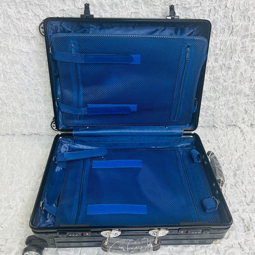 新品 KROEUSクロース オールアルミ合金 スーツケース キャリーバッグ 黒