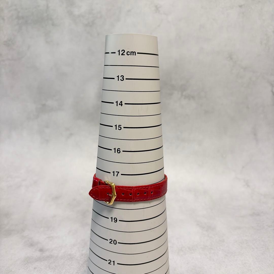 【美品✨新品電池】Obrey 腕時計　銀無垢　純正クロコダイルベルト 替ベルト付