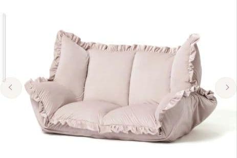 フランフラン　フロアソファ ピンク