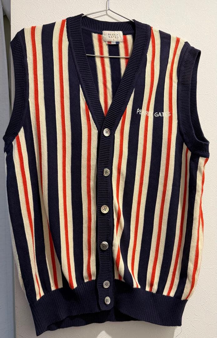 ⭐︎美品⭐︎定価3.3万 パーリーゲイツ ゴルフウェア ニット ベスト