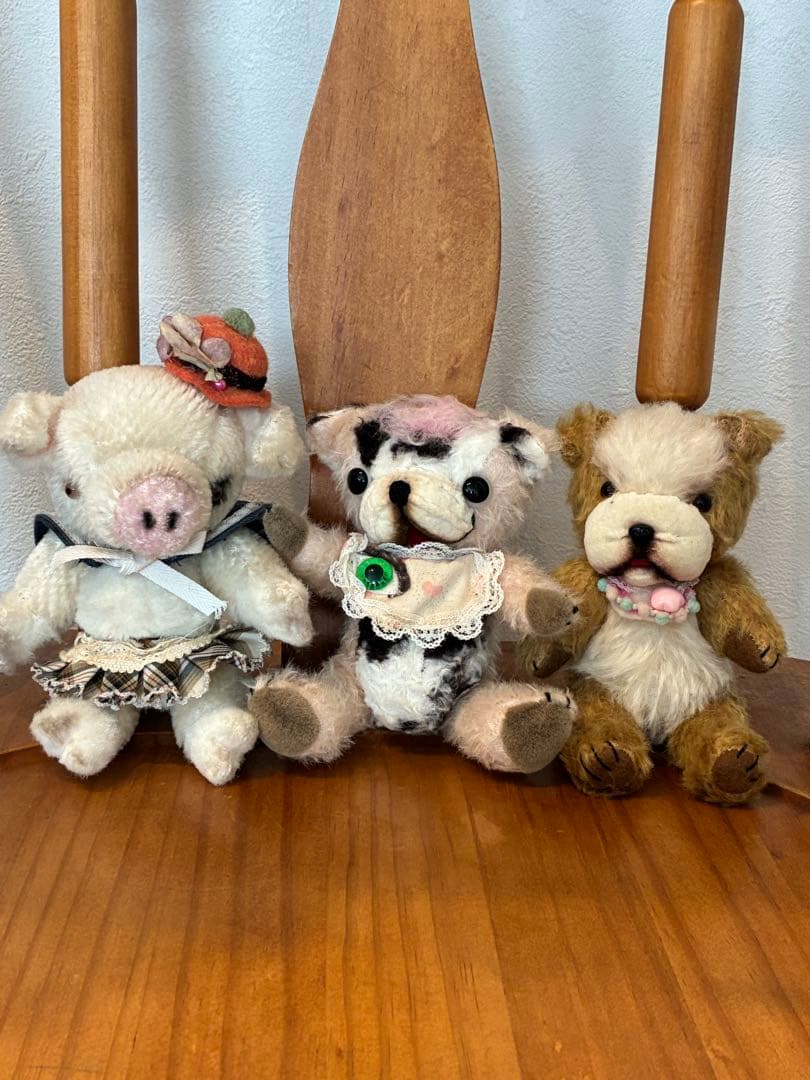 国内作家　lovelyshamoko様　ぬいぐるみ　3点まとめ　可愛い　テディ