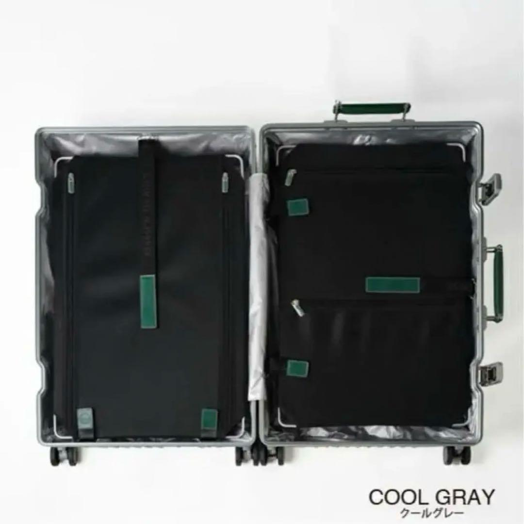 ［2025年新型・新品］イノベーター・アルミキャリーケース・クールグレー70L