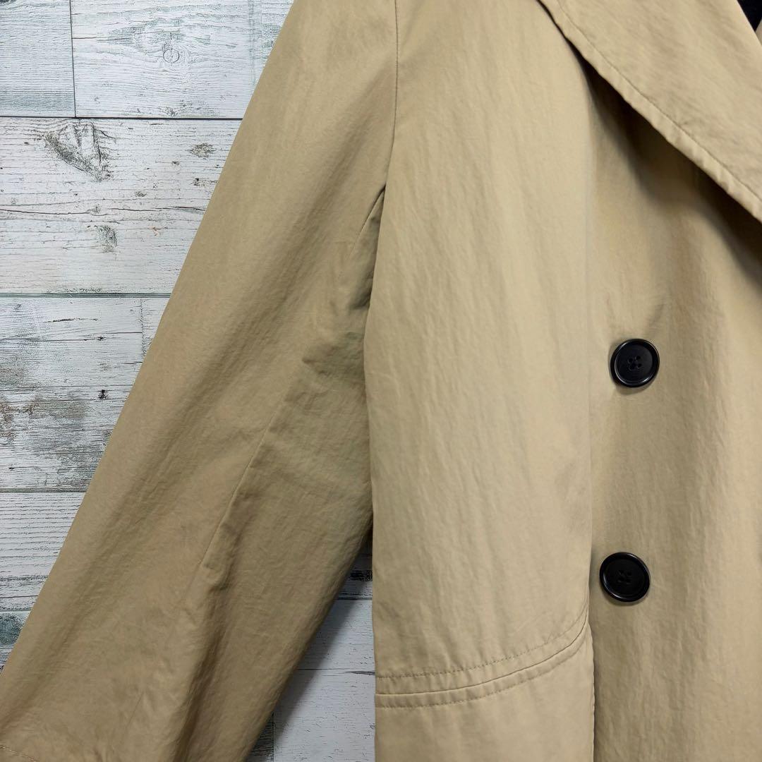 MHL, ドライワックスコットンナイロンコート　トレンチコート　ベージュ　38