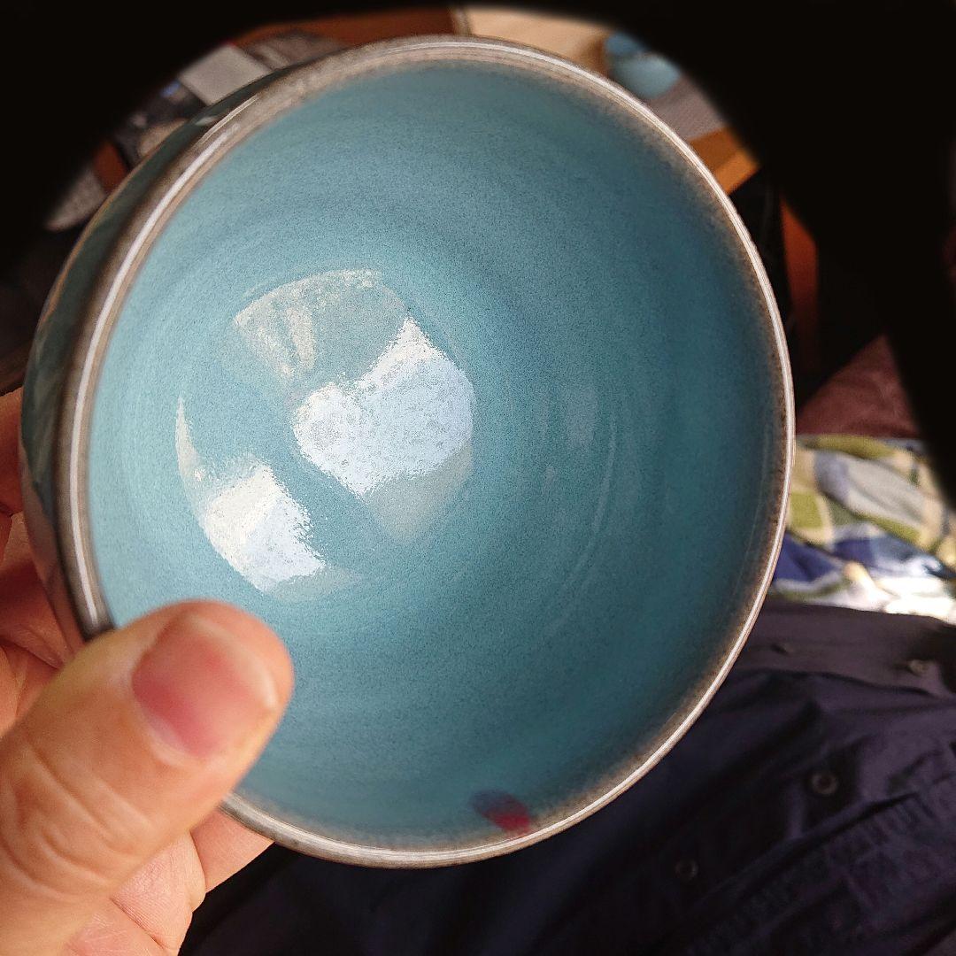 入手困難【新品】人間国宝、福島善三、ちがいわ窯、釣窯小鉢、２個、ペア