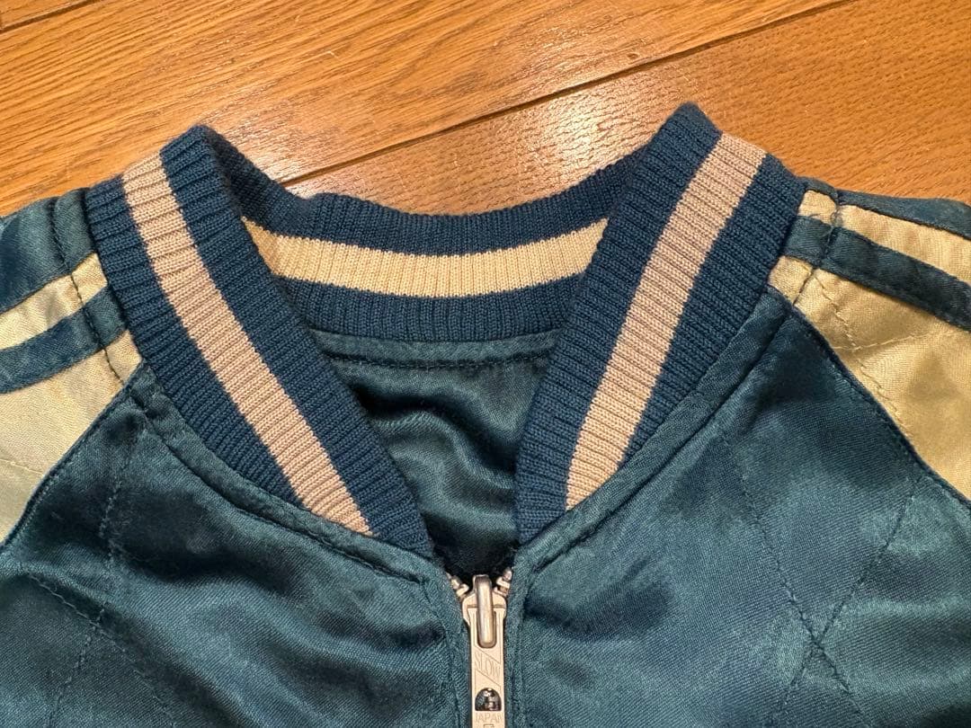 スカジャン SATORI XL鯉　刺繍