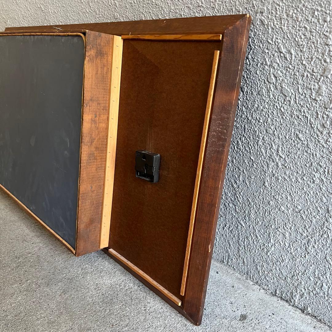 激レア！　ビンテージ　50〜60年代　時計付き　シャドーボックス　電池式