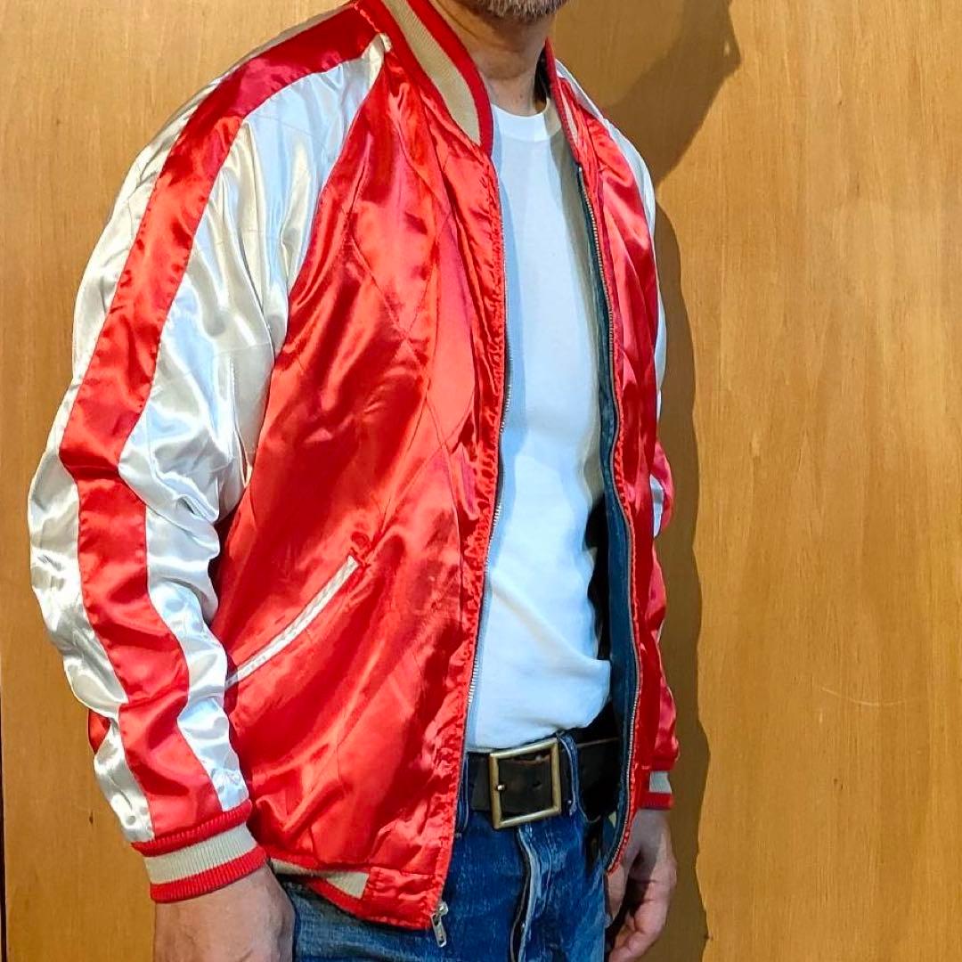 【美品】 IOLANI リバーシブル スカジャン