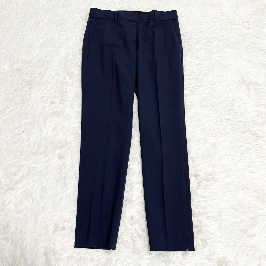 Theory パンツ セットアップ Tailor ネイビー 総裏地 S